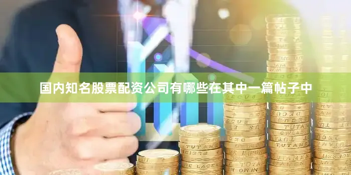 国内知名股票配资公司有哪些　　在其中一篇帖子中